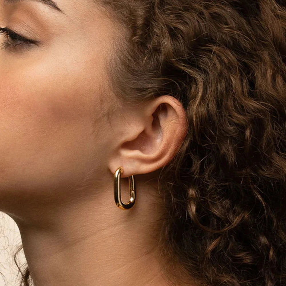 Eternity Hoop Earrings